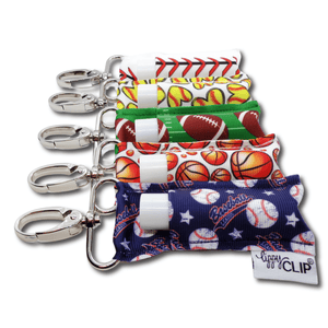 Football LippyClip® Lip Balm Holder for Chapstick