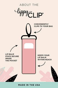 LippyClip Lip Balm Holder - Pink Celestial LippyClip® Lip Balm Holder for Chapstick