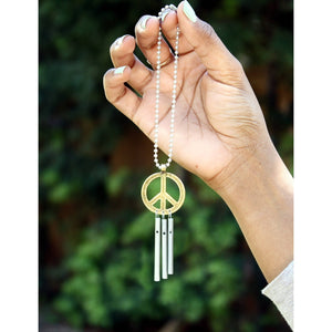 Jacob's Musical Chimes - Jacob's Musical Car Charm Chime, Peace Sign