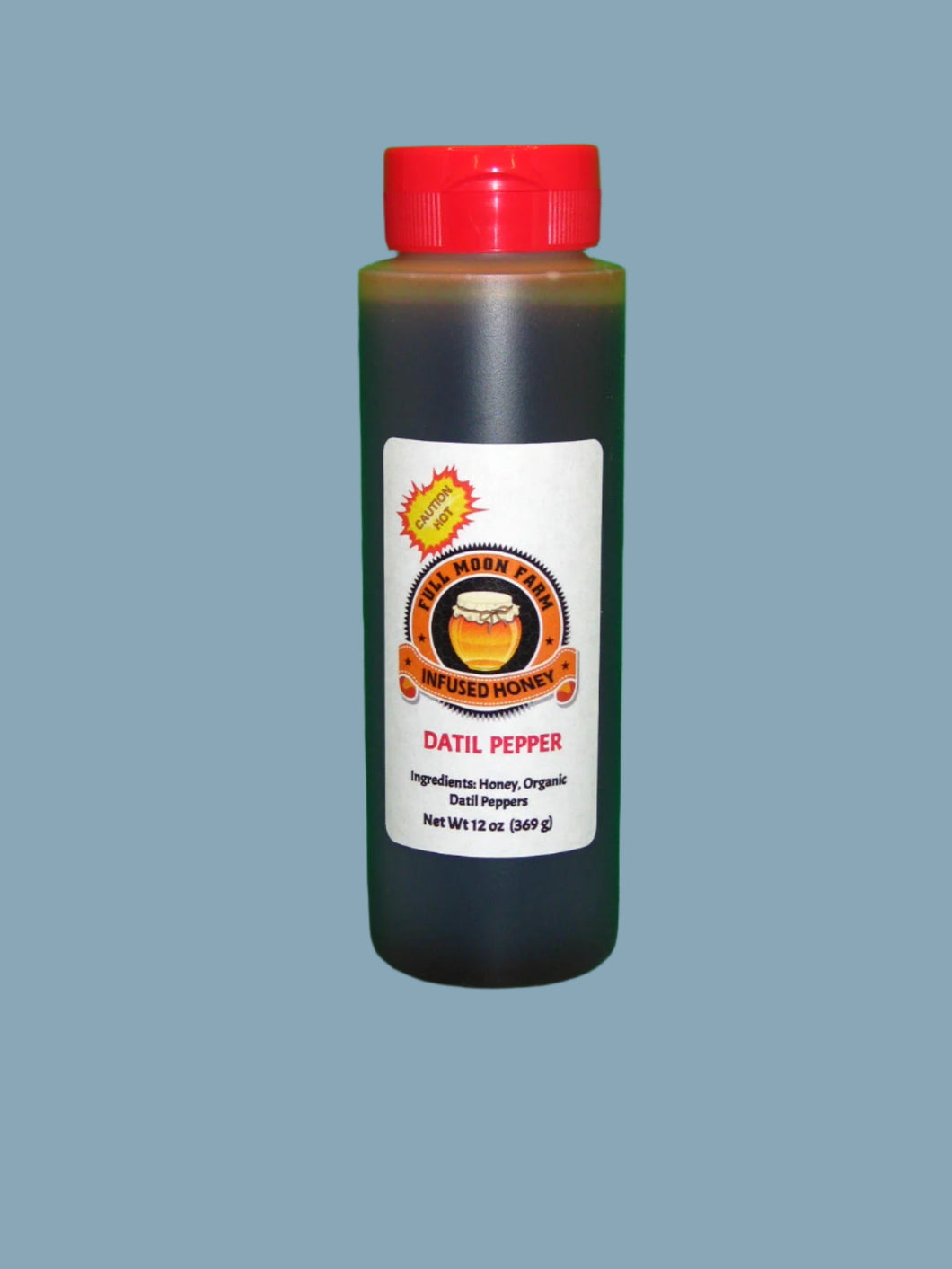 Datil Pepper Infused Honey 12oz