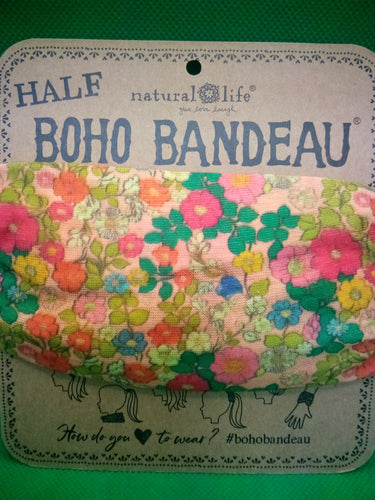 Half Boho Bandeau BBW000187 Vintage Garden