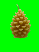 Medium Beeswax Pinecone Candle