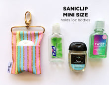 Neon Dog Bones SaniClip Hand Sanitizer: Mini SaniClip Only