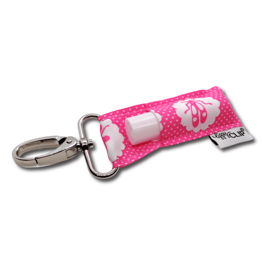 Hot Pink Ballet LippyClip® Lip Balm Holder Chapstick Dance