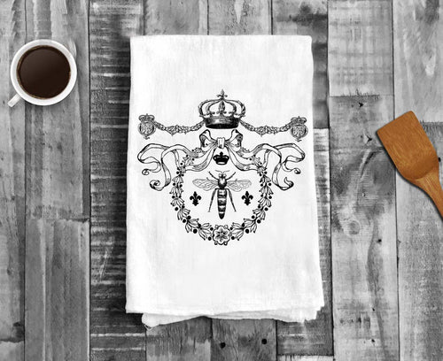 Avery Lane Gifts - Queen Bee Wreath, Cotton Tea Towels